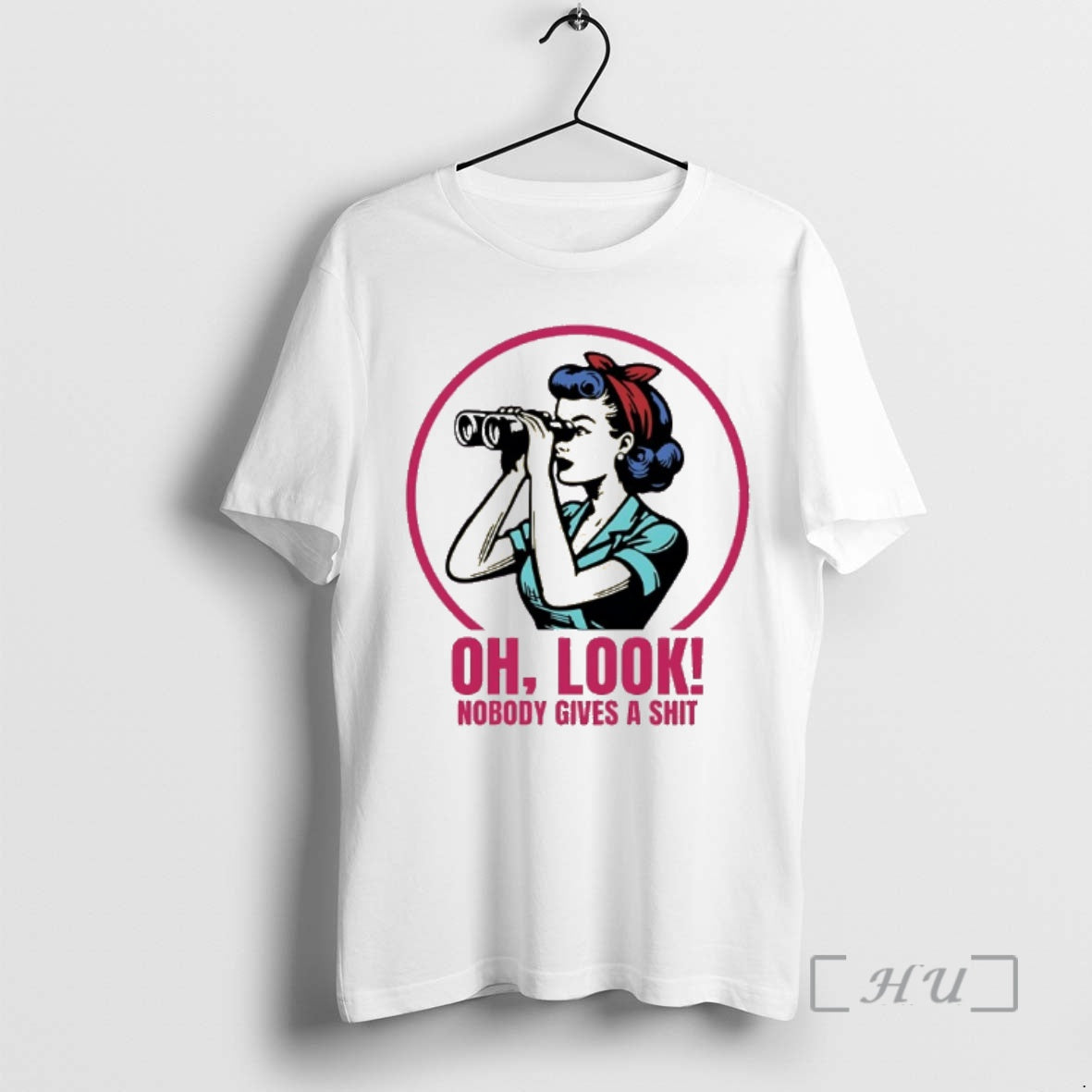 New Girl Oh Look Nobody Gives A Shit - clothing by TeeHivey.com
