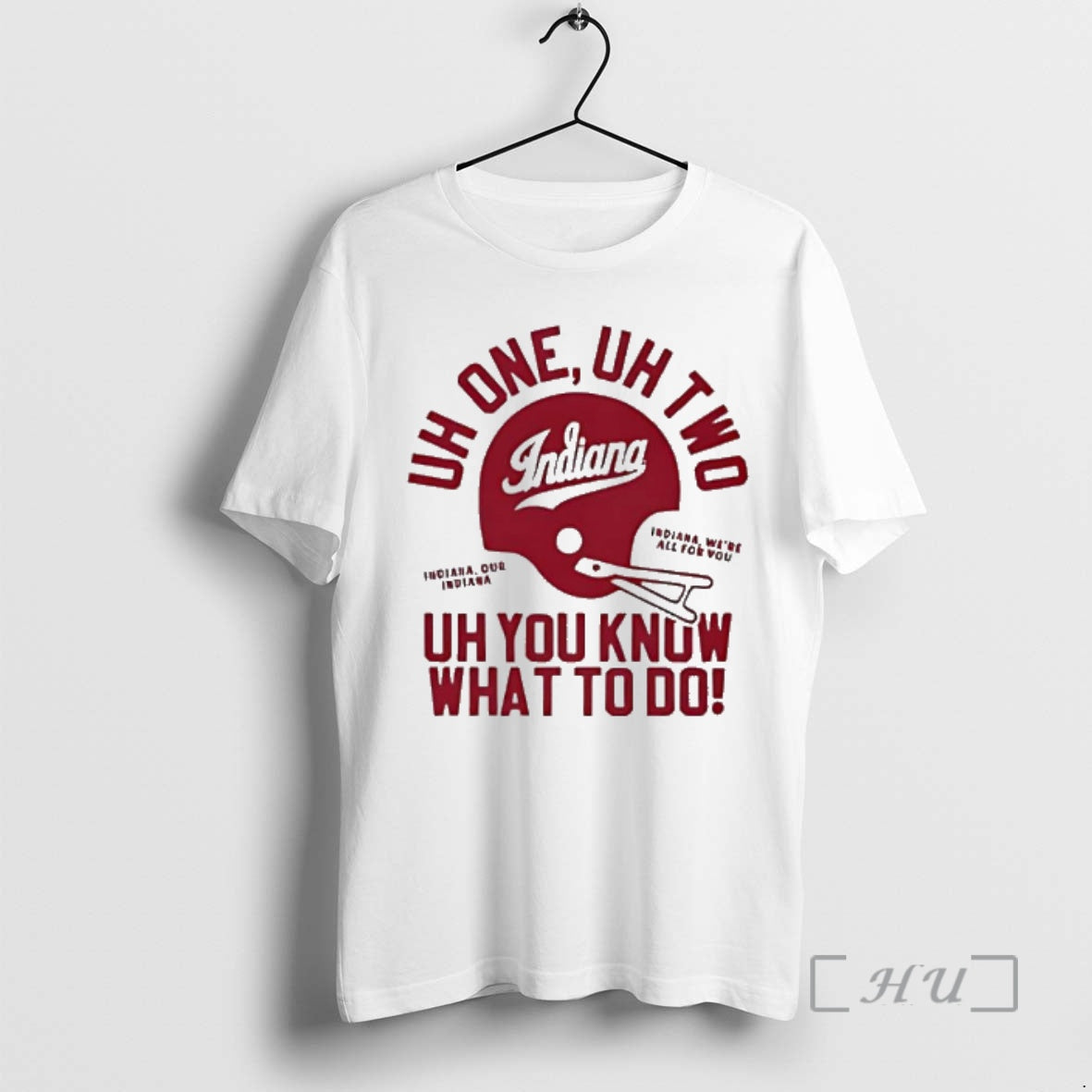 New Indiana Football Uh One Uh Two Uh You Know What To Do Premium - clothing by TeeHivey.com