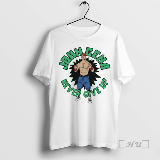 New John Cena Never Give Up Circle - clothing by TeeHivey.com