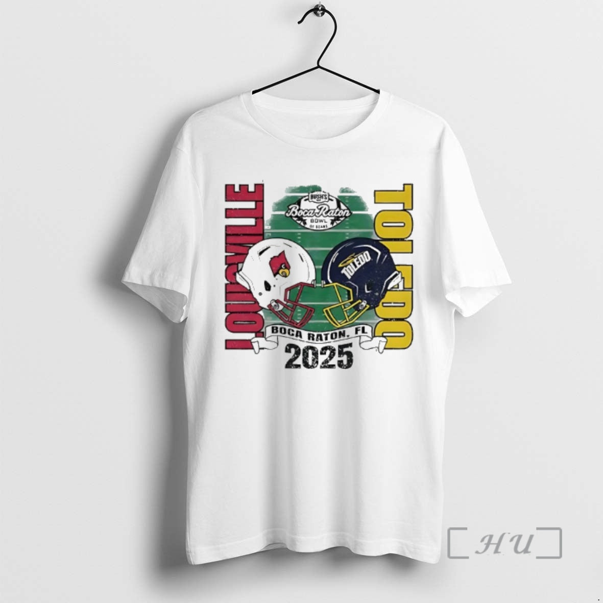 New Louisville Cardinals Vs Toledo 2025 Boca Raton Bowl Head To Head Premium T Shirts - clothing by TeeHivey.com
