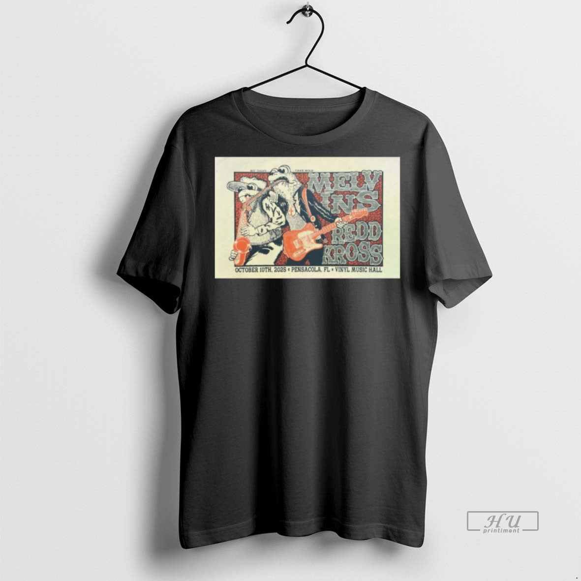 New Melvins And Redd Kross October 10th 2025 Pensacola Fl Vinyl Music Hall Shows Graphic - clothing by TeeHivey.com