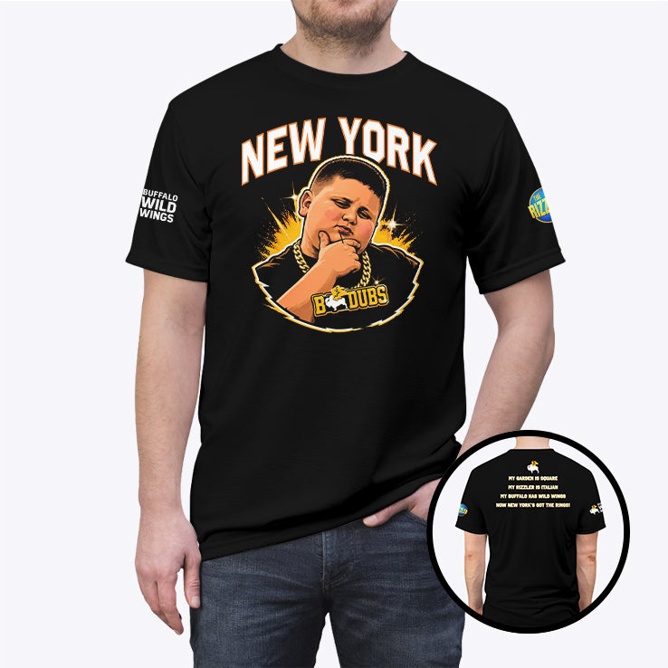 New York B Dubs Rings Italian Rizzler Sports T Shirt