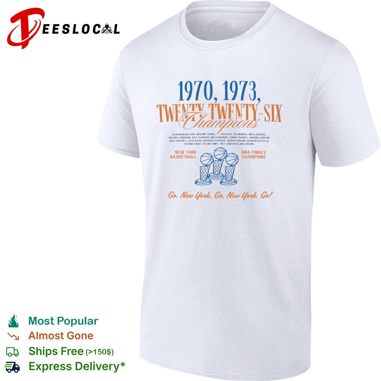 New York Basketball 1970 1973 Twenty Twenty Six shirt
