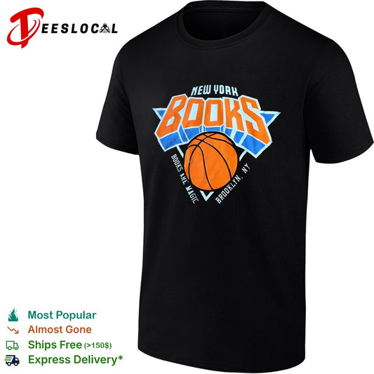 New York Books Brooklyn NY Books are Magic Basketball shirt