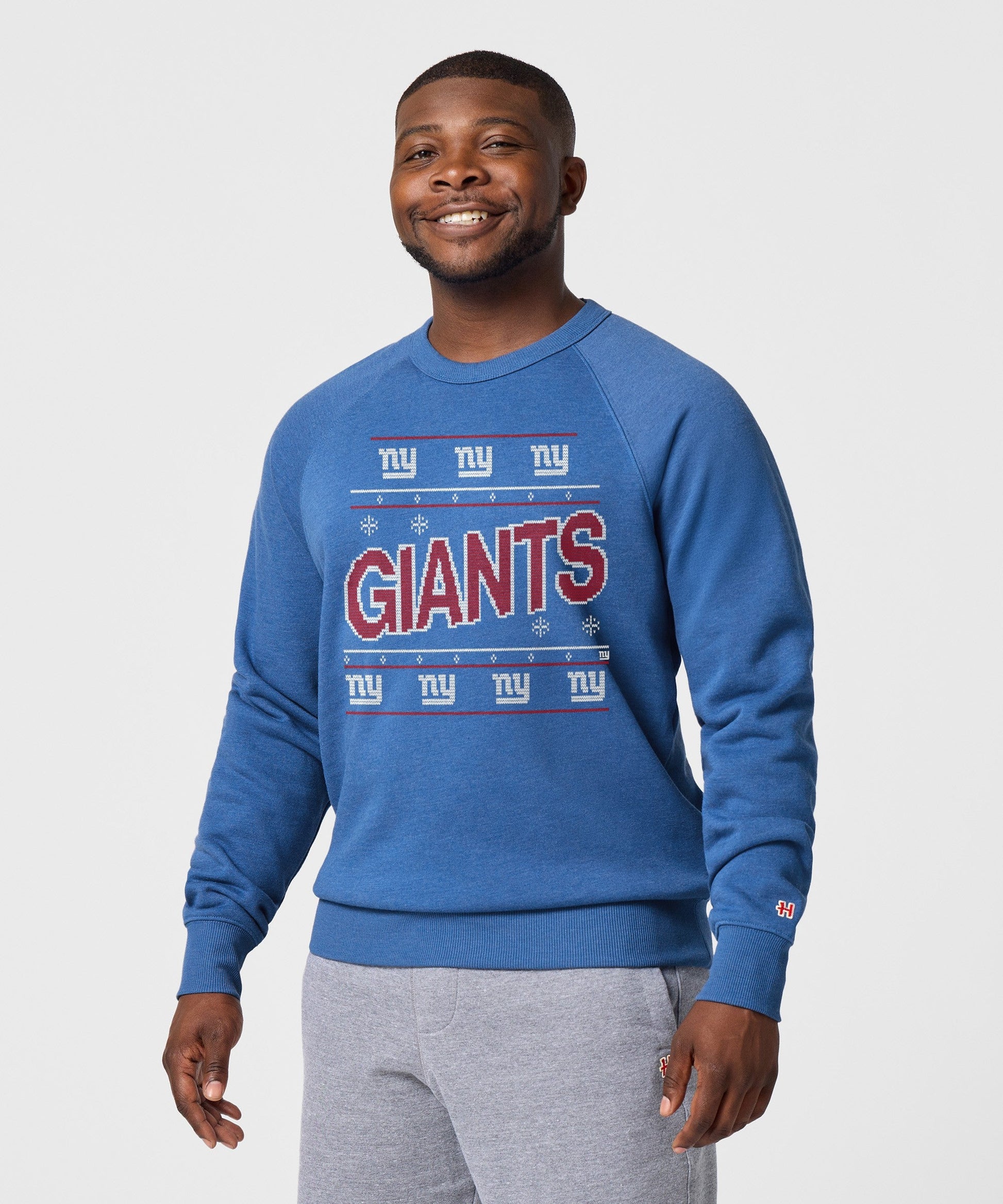 New York Giants Holiday Crewneck