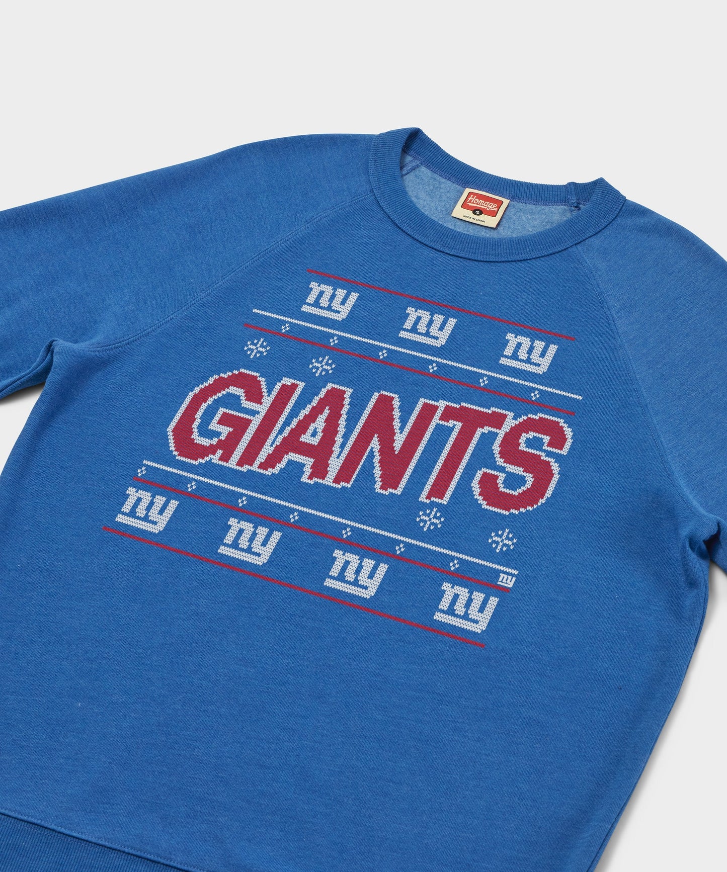 New York Giants Holiday Crewneck