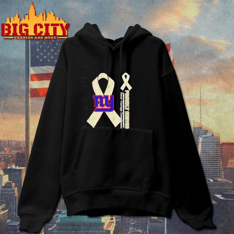 New York Giants Proudly Served Honor Courage Commitment Shirt