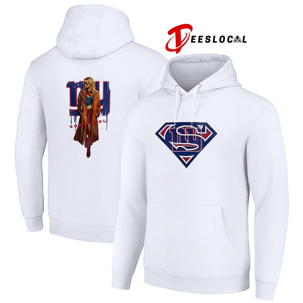 New York Giants x Supergirl graphic shirt