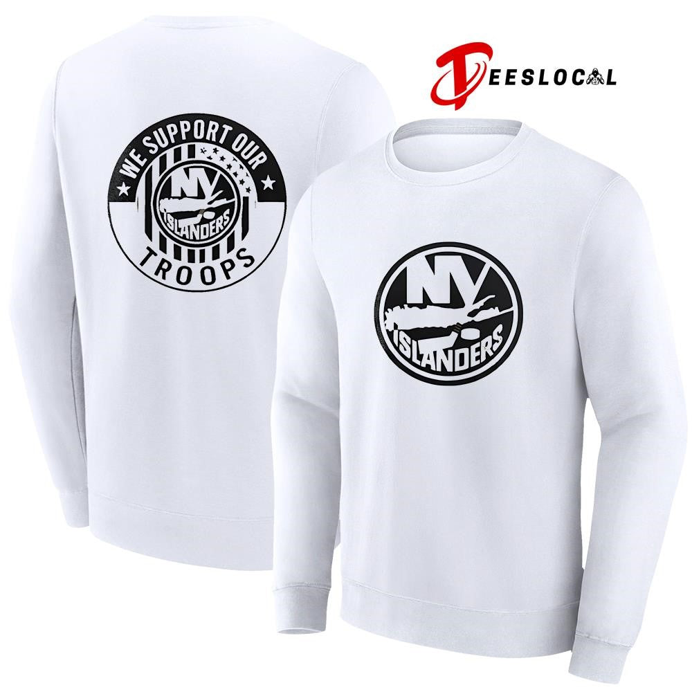 New York Islanders we support our Troops military appreciation shirt