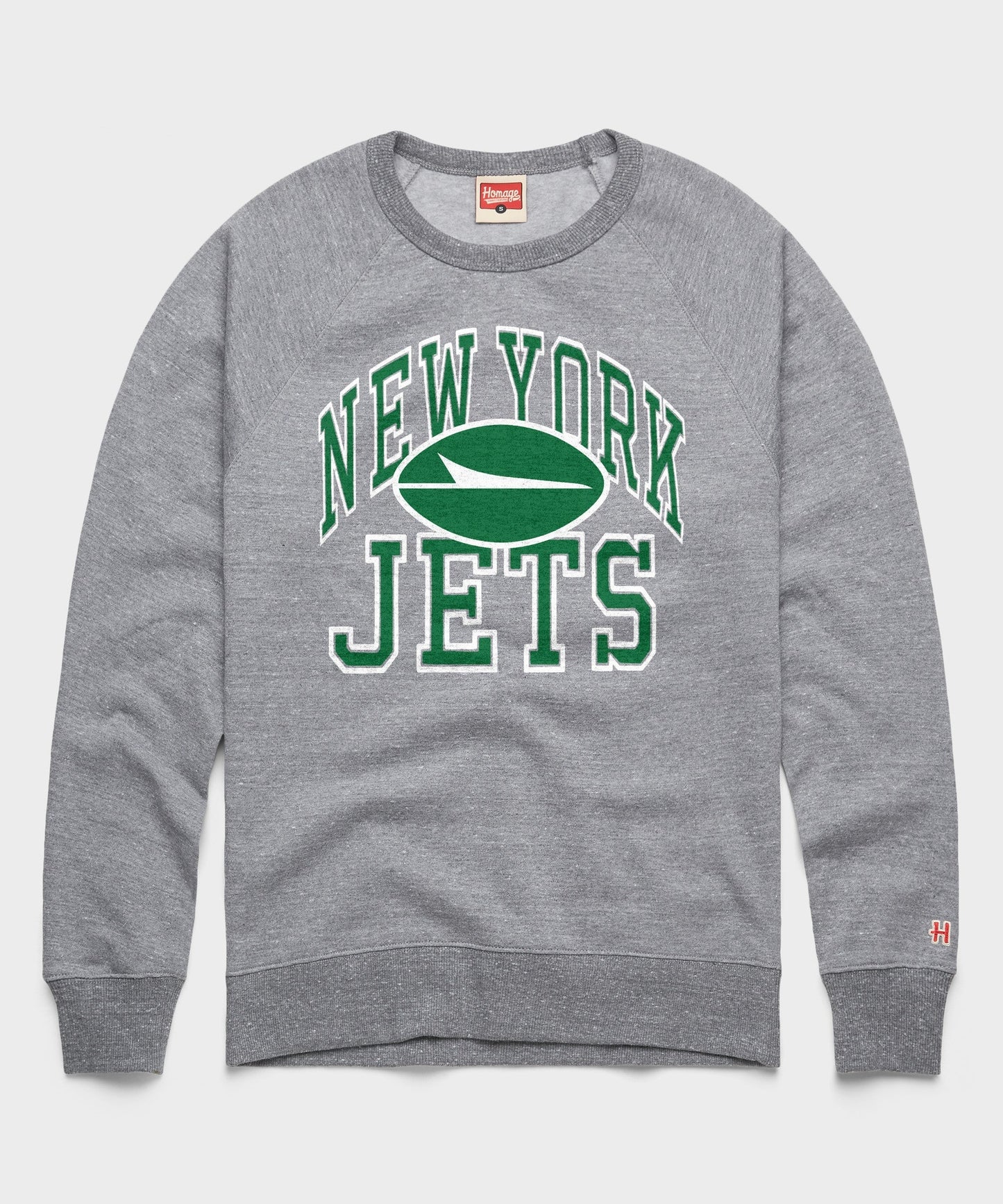 New York Jets Arch Crewneck