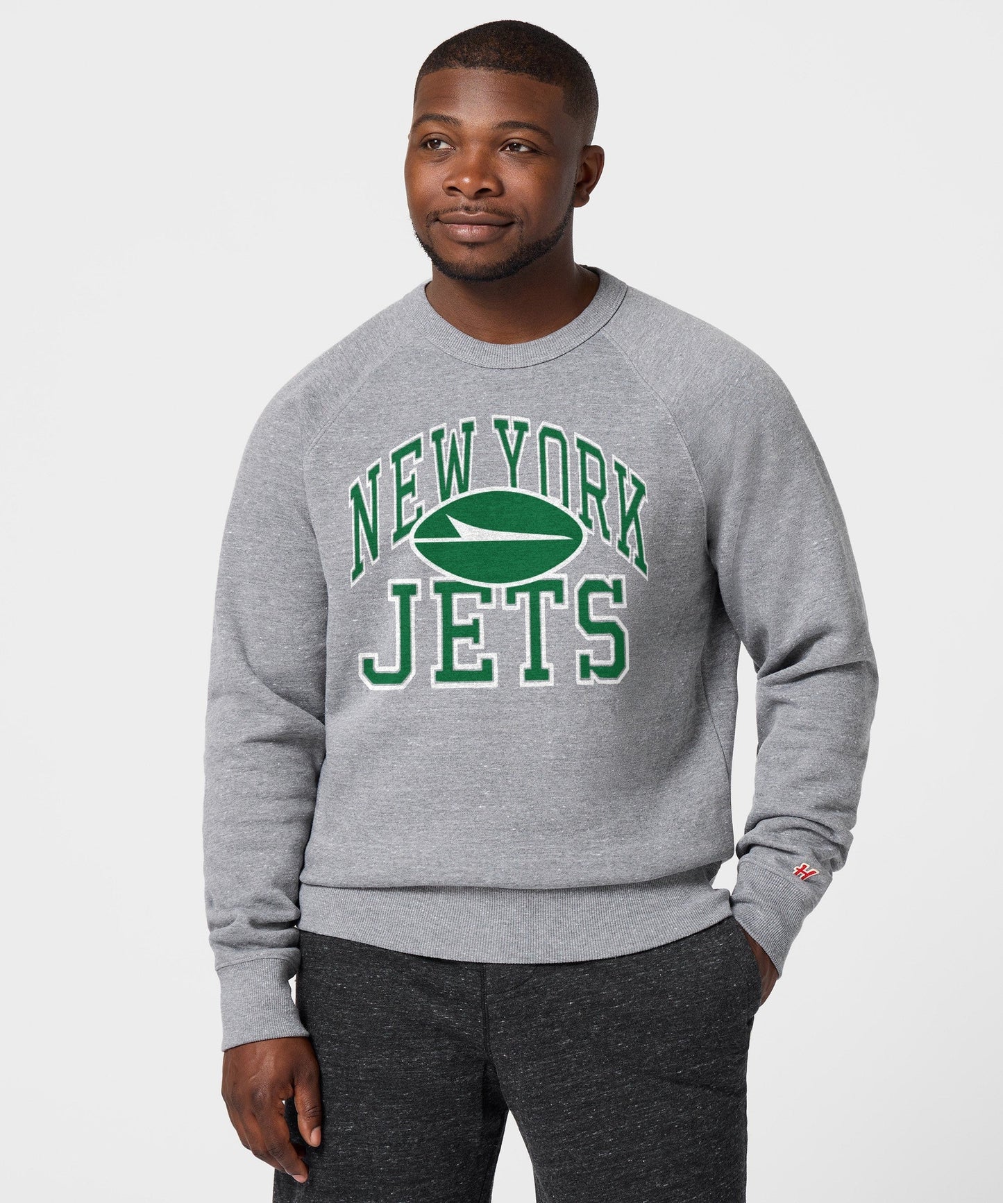 New York Jets Arch Crewneck