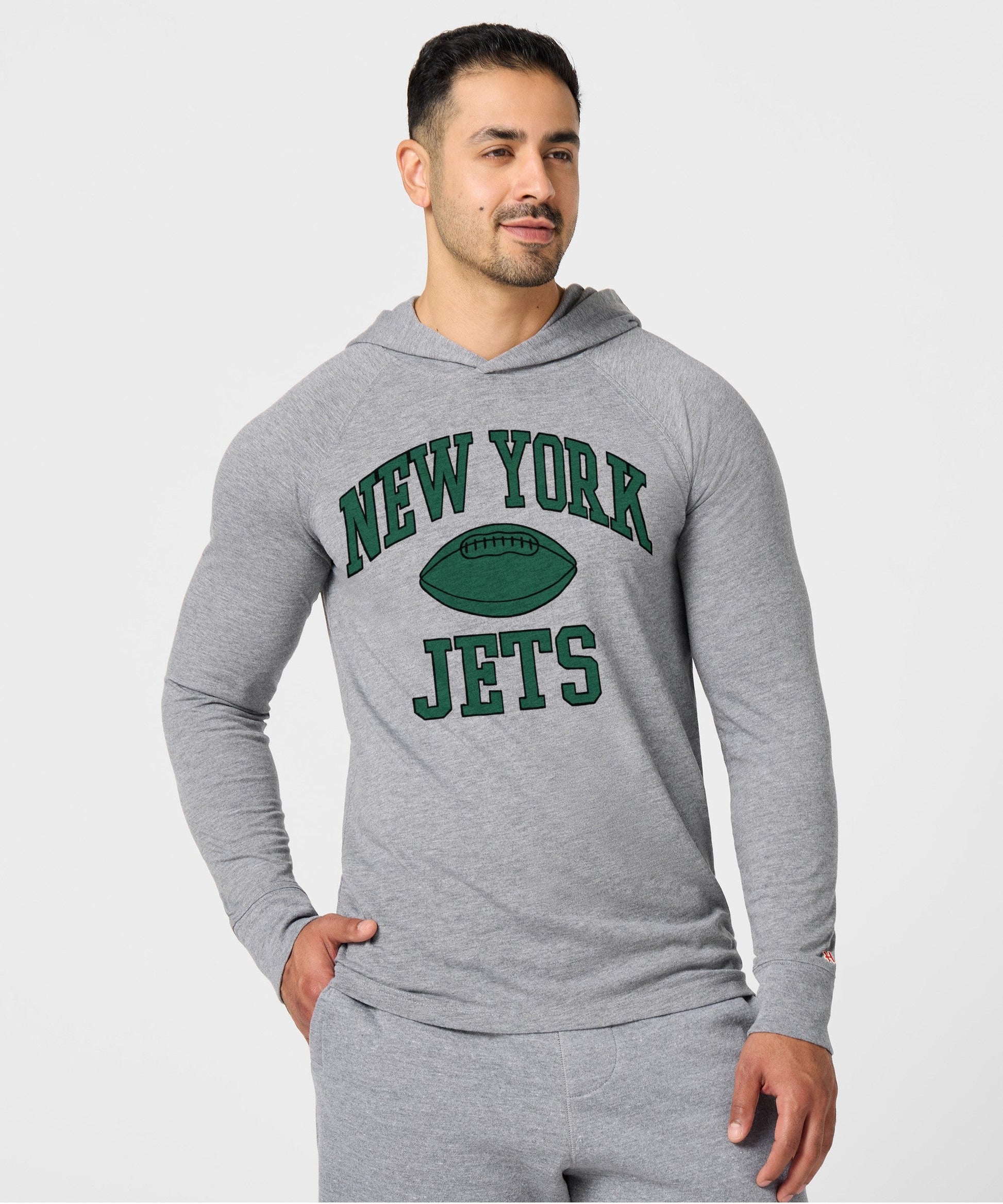 New York Jets Gridiron Lightweight Hoodie