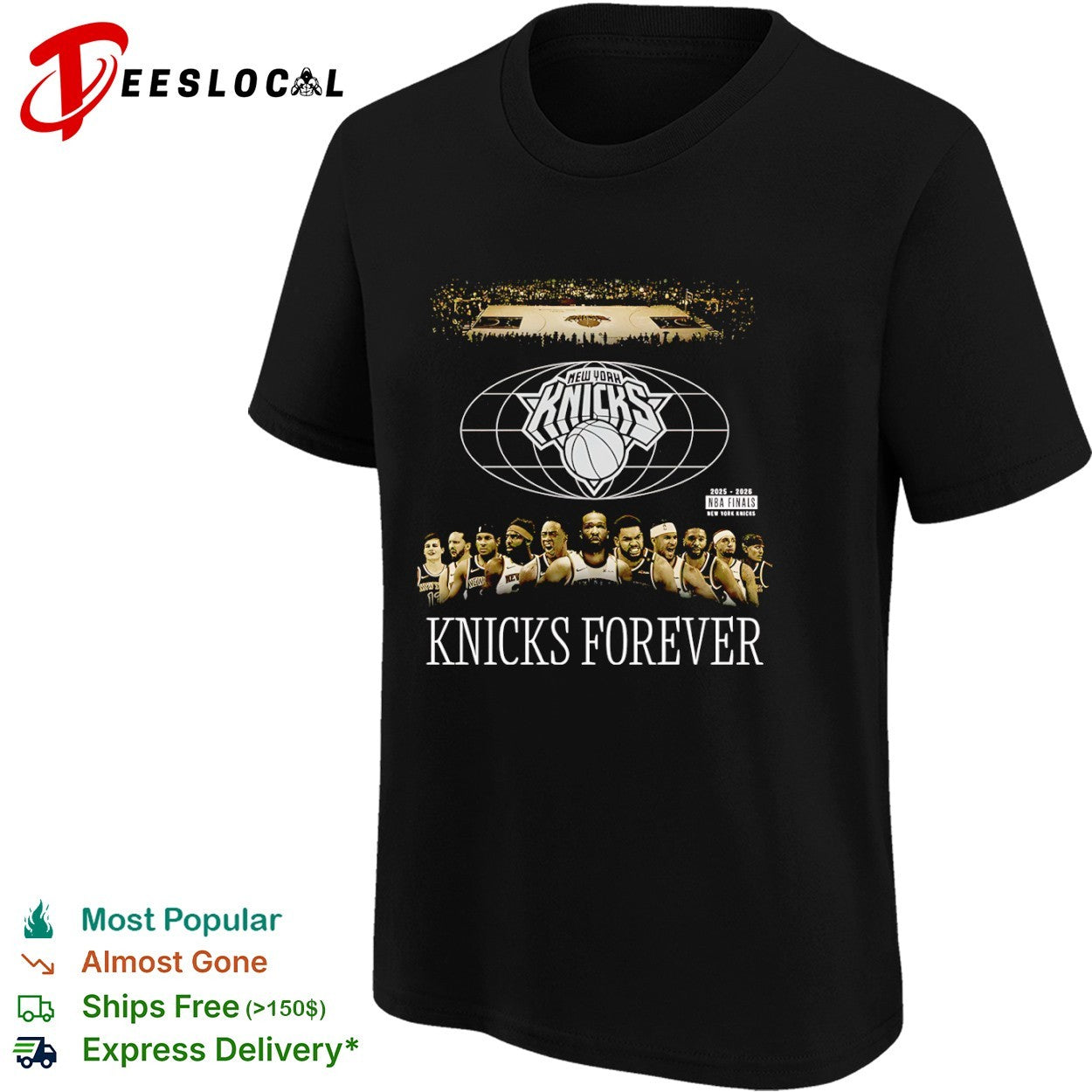 New York Knicks 2025 2026 NBA Finals Knicks Forever shirt
