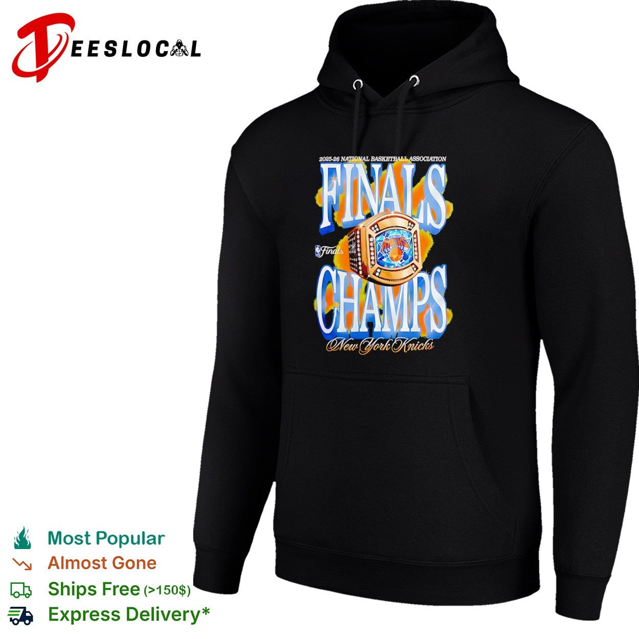 New York Knicks 2025 26 National Basketball Association Finals Champs shirt