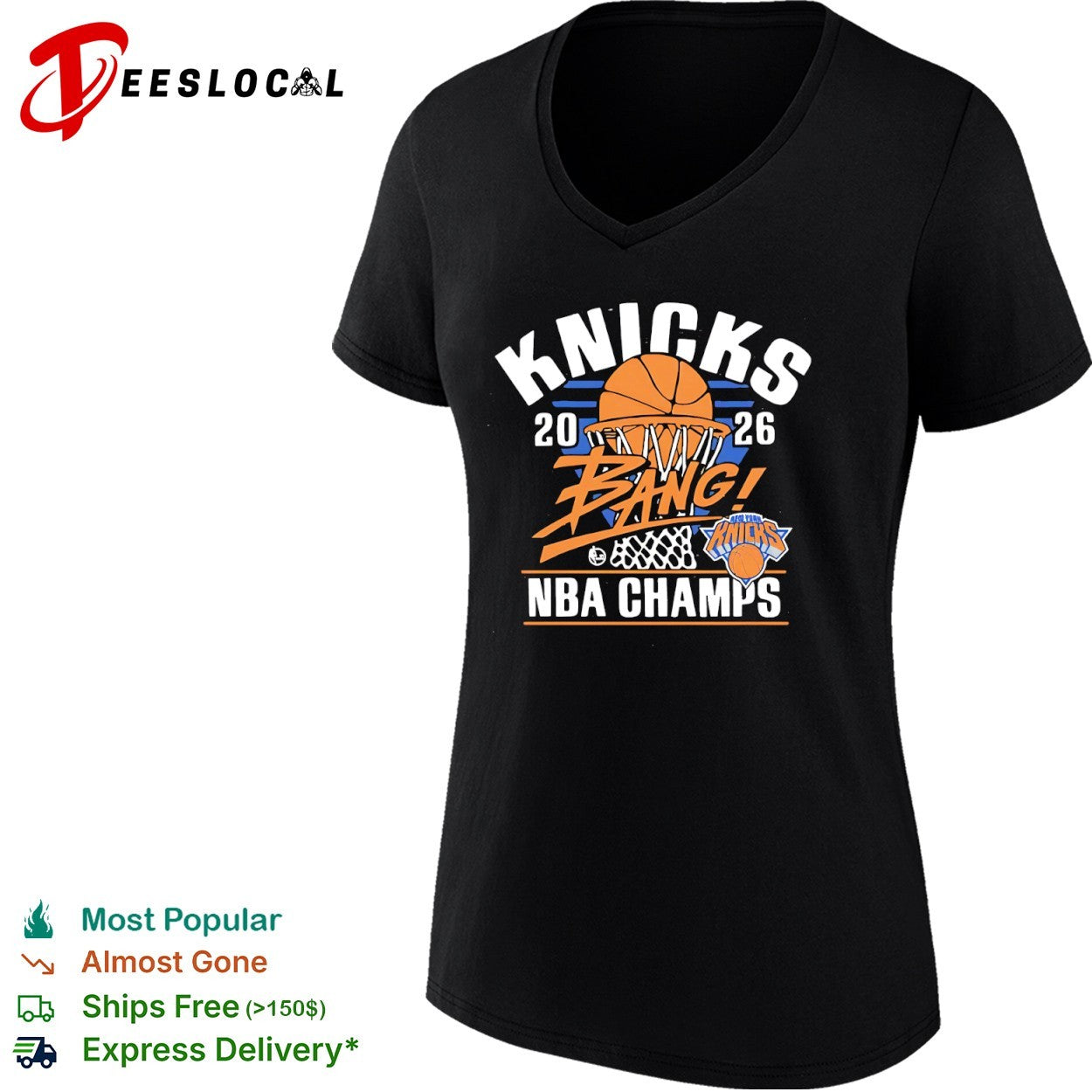 New York Knicks 2026 Bang NBA Champs Basketball Team shirt
