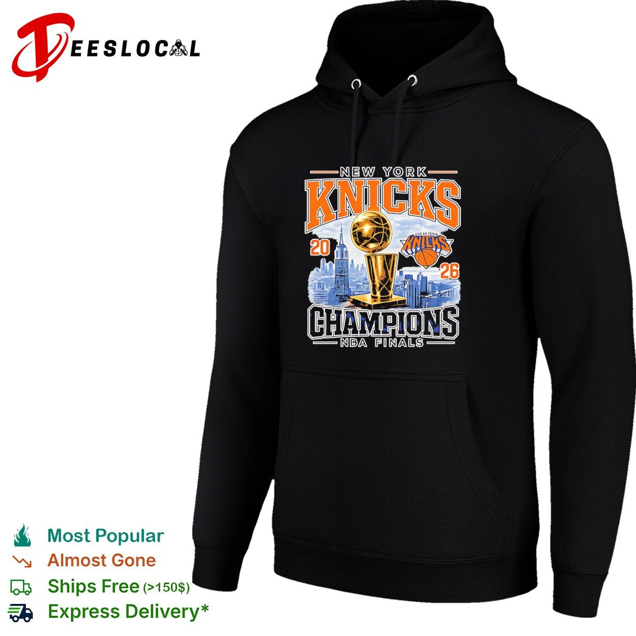New York Knicks 2026 Champions NBA Finals Basketball Trophy Skyline Logo shirt