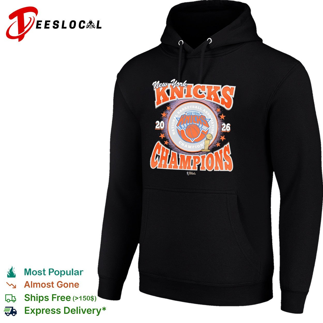 New York Knicks 2026 Champions National Basketball Association Finals Shirt