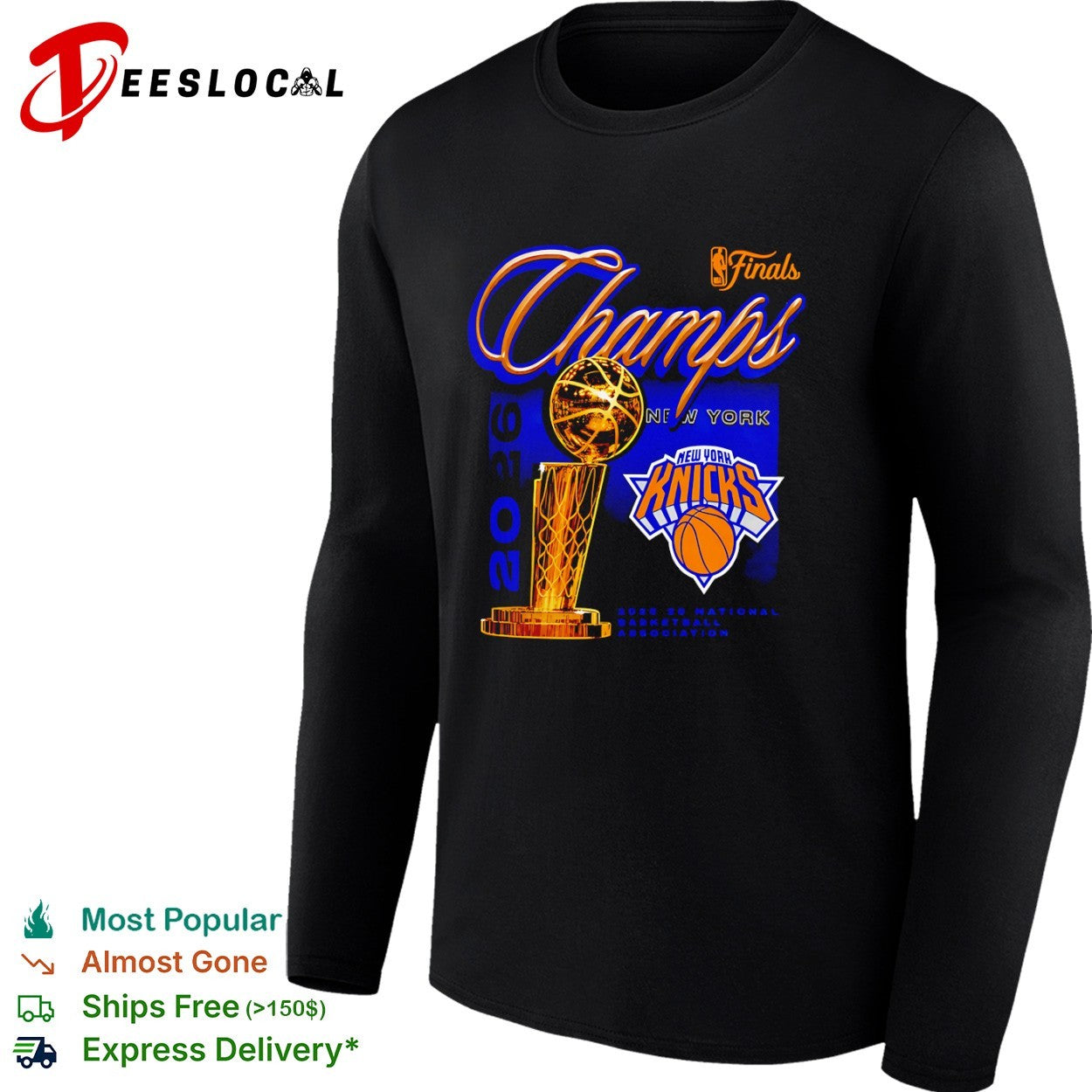 New York Knicks 2026 Champs Finals National Basketball Association shirt