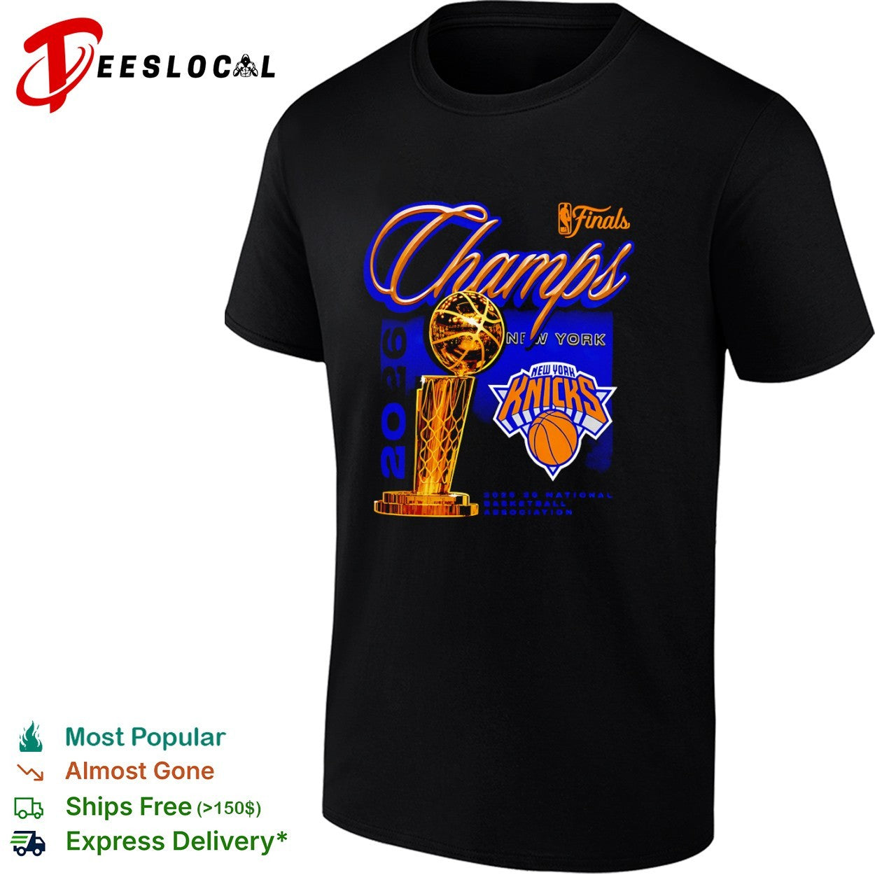 New York Knicks 2026 Champs Finals National Basketball Association shirt