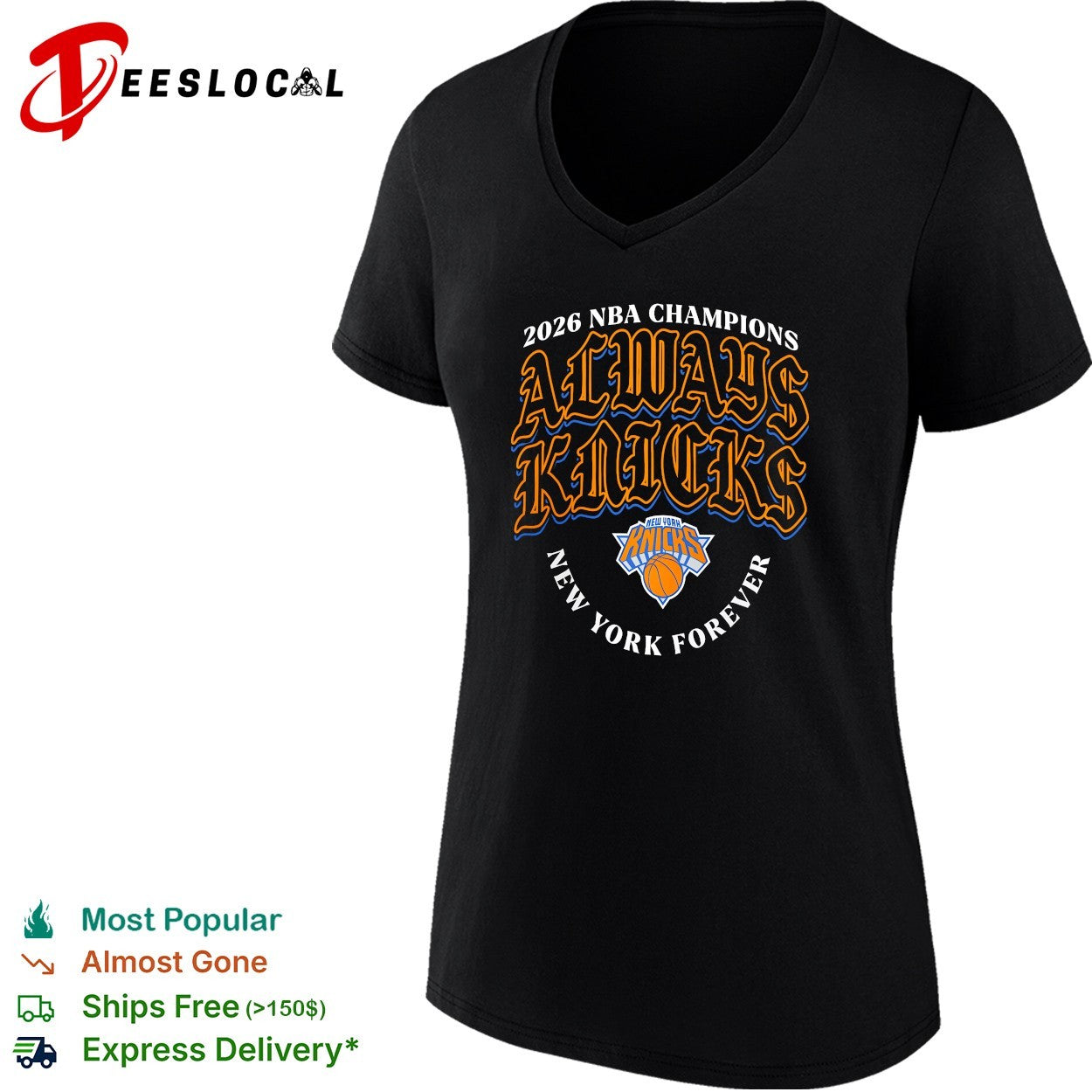 New York Knicks 2026 NBA Champions Always Knicks New York Forever gothic art shirt