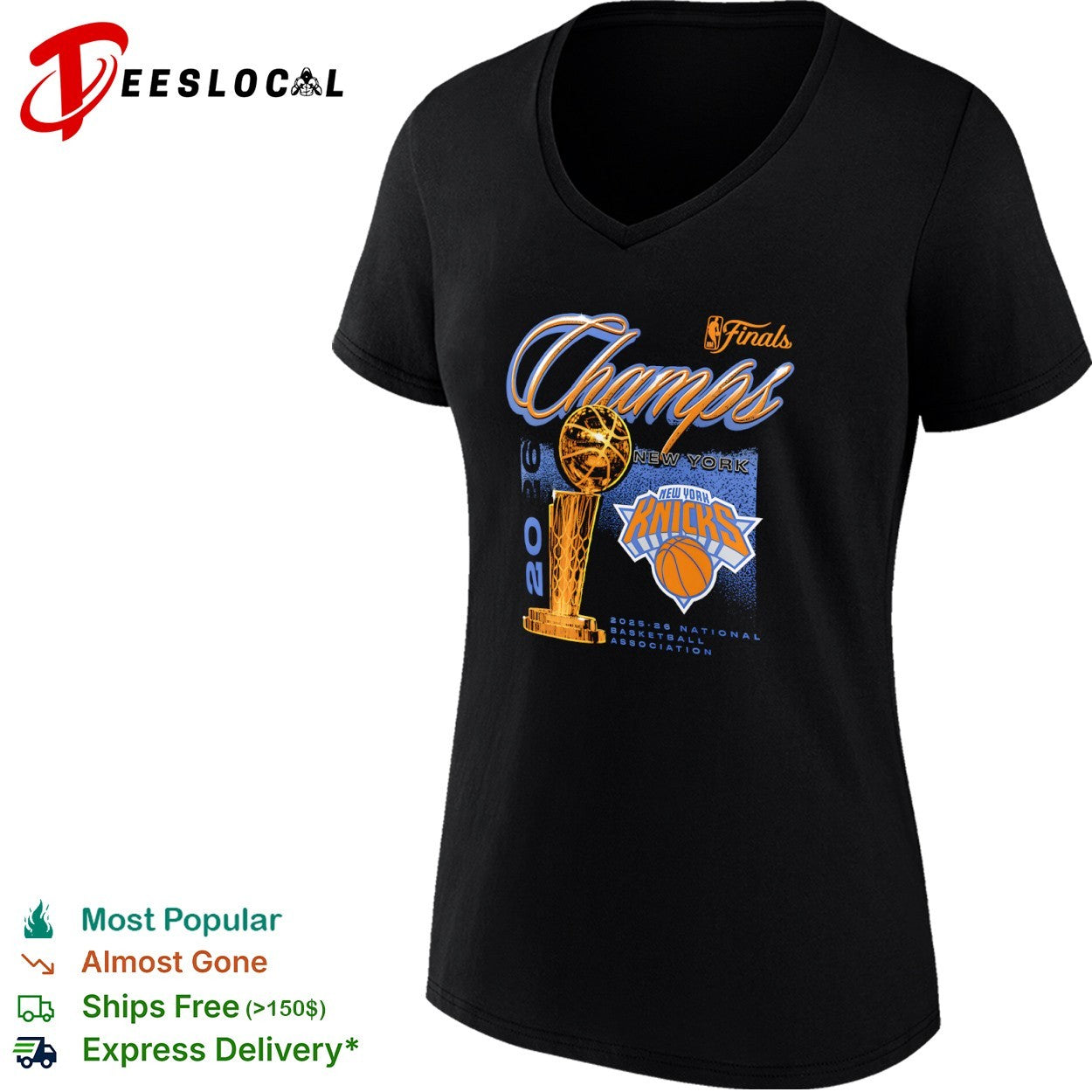 New York Knicks 2026 NBA Finals Champs National Basketball shirt