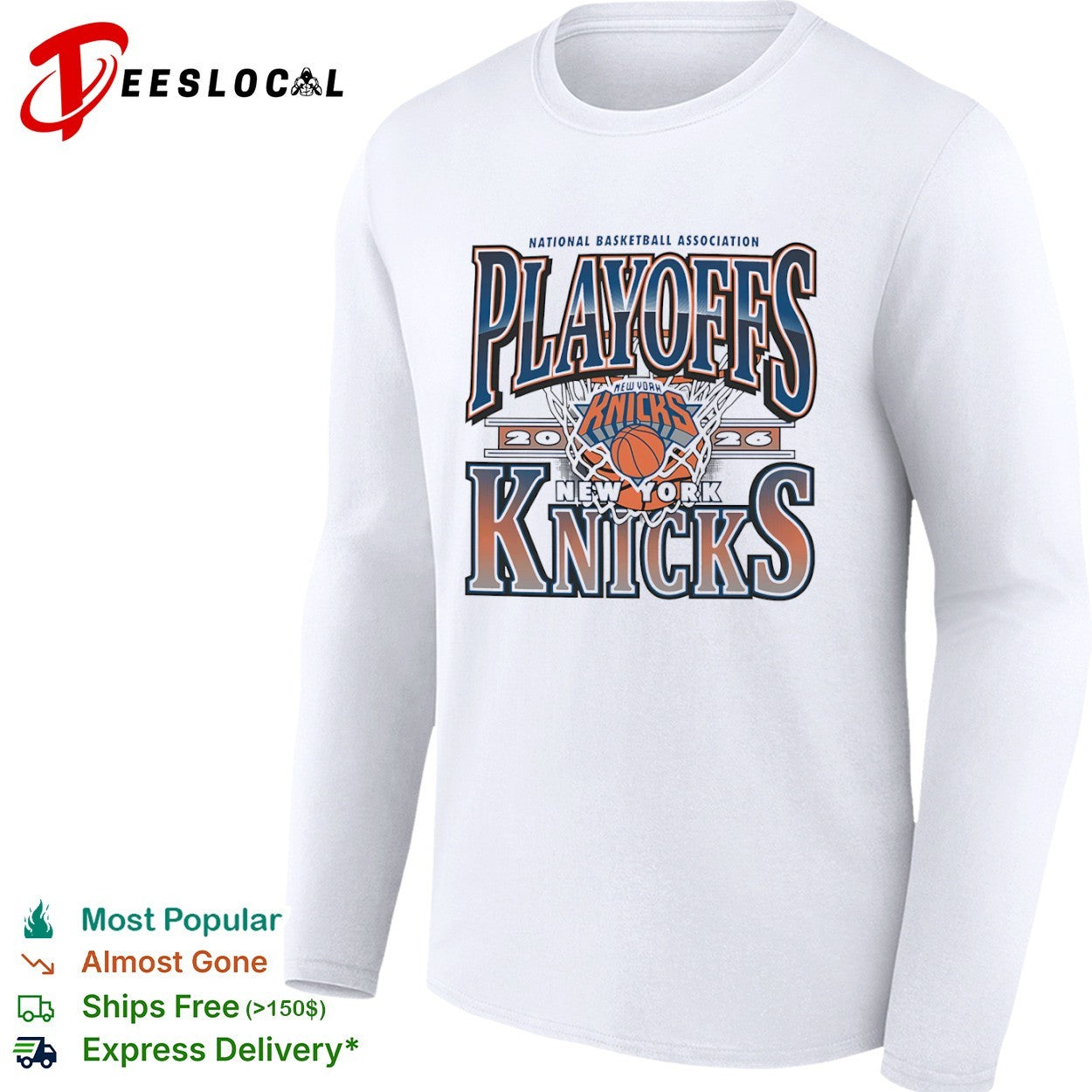 New York Knicks 2026 Playoffs National Basketball shirt