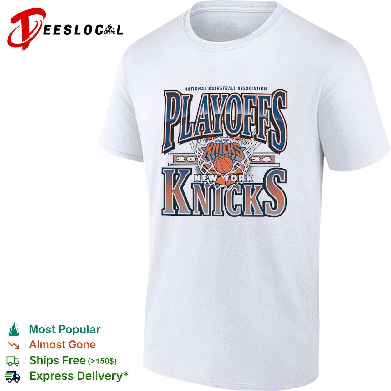 New York Knicks 2026 Playoffs National Basketball shirt