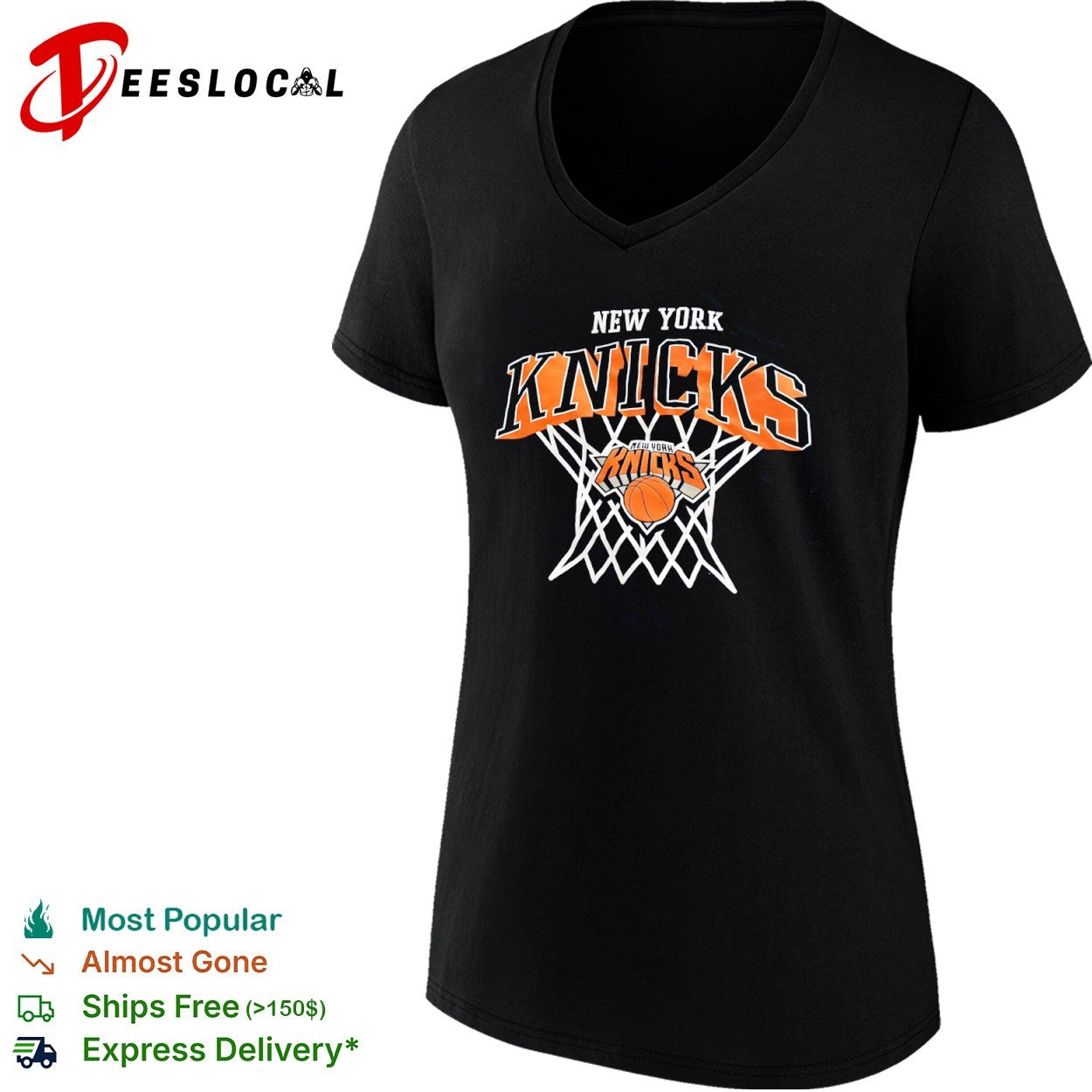 New York Knicks Basketball Logo Wordmark Team shirt
