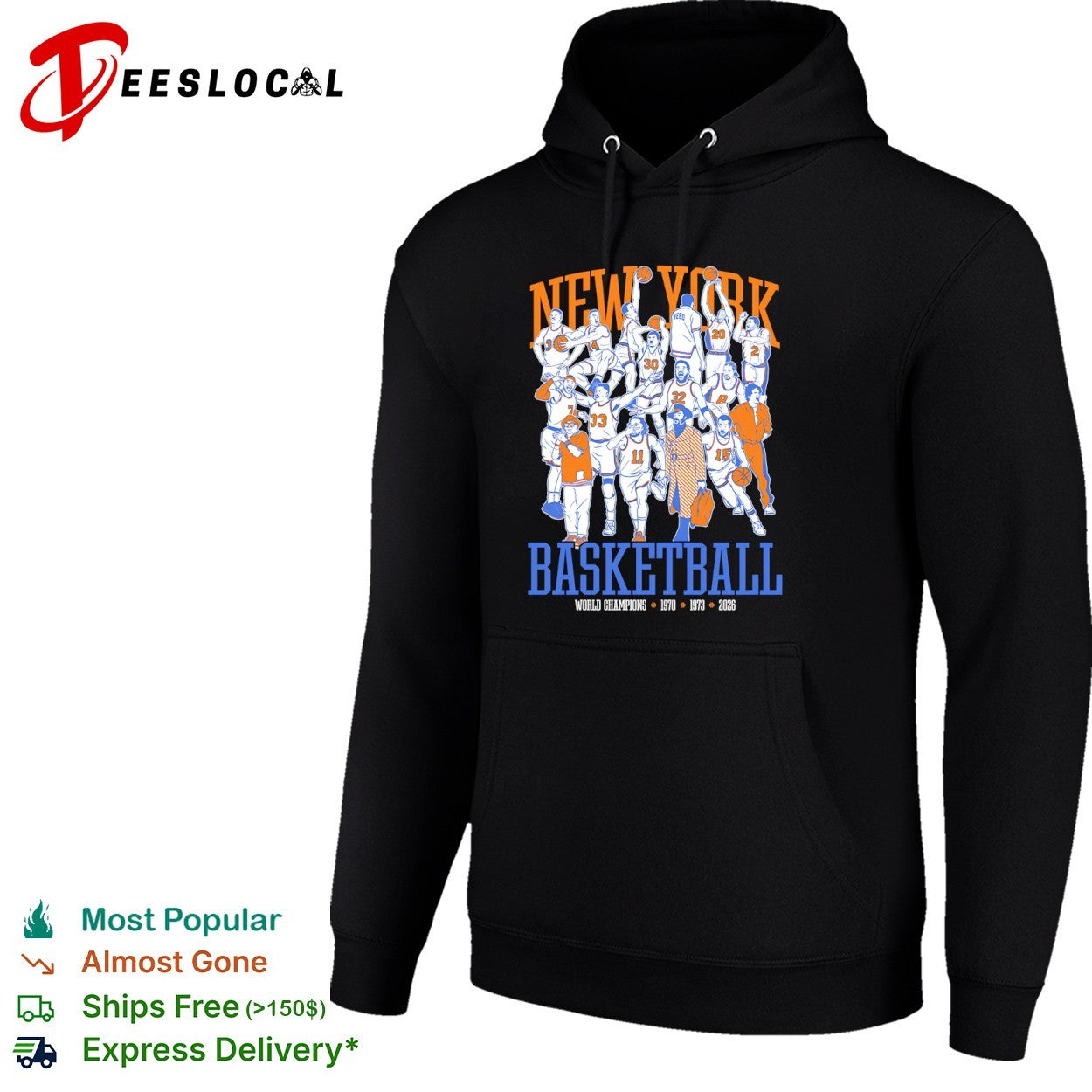New York Knicks Basketball World Champions 1970 1973 shirt