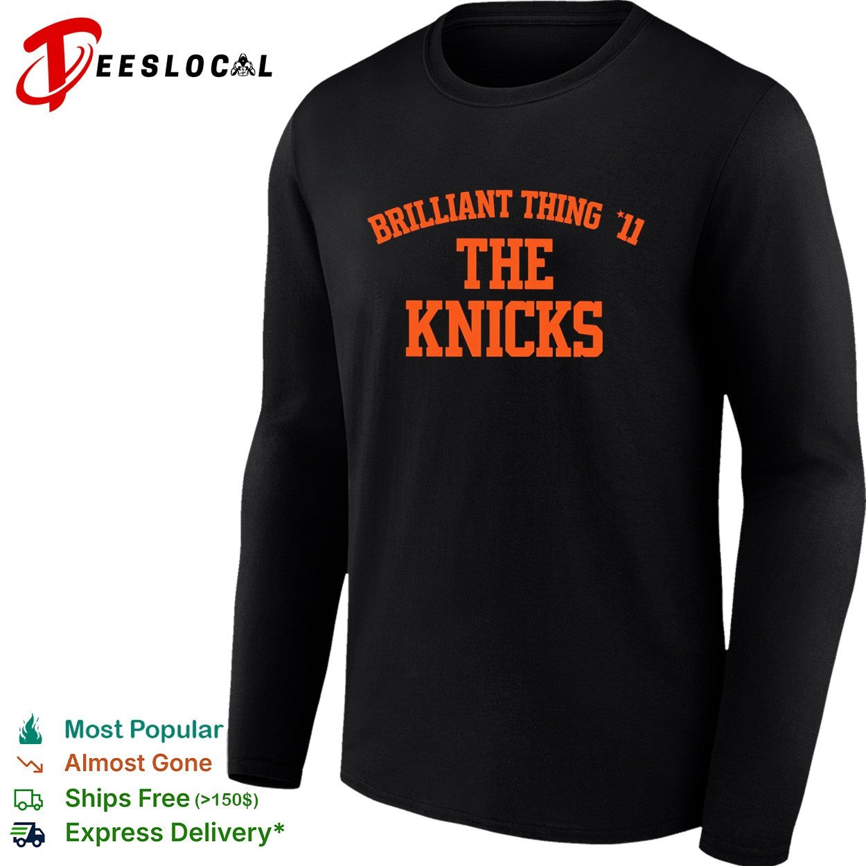 New York Knicks Brilliant thing 11 typography shirt