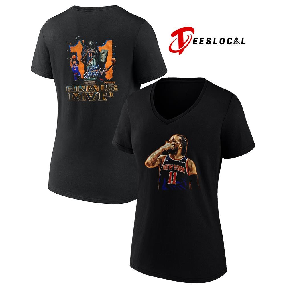New York Knicks Captain Clutch Jalen Brunson Finals MVP graphic shirt