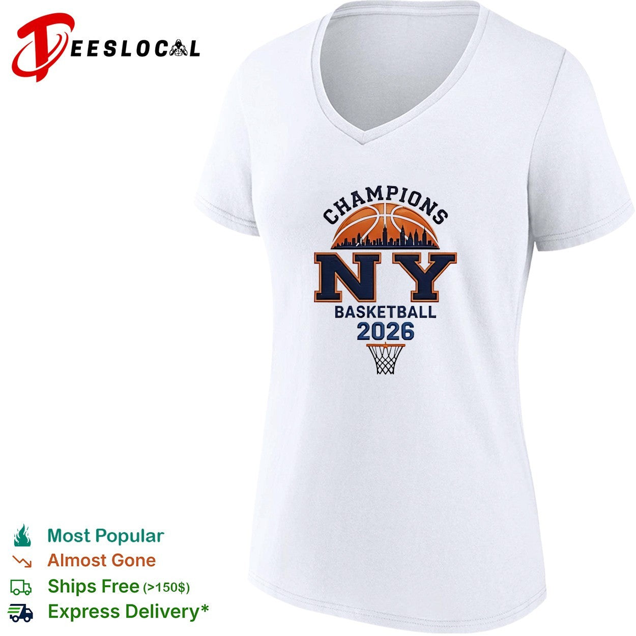 New York Knicks Champions NY basketball 2026 graphic shirt