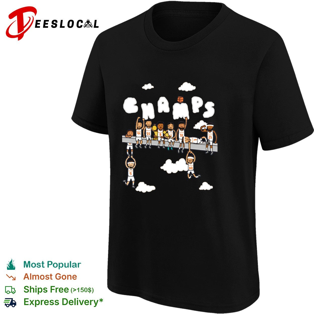 New York Knicks Champs Lunch atop a Skyscraper chibi legends shirt