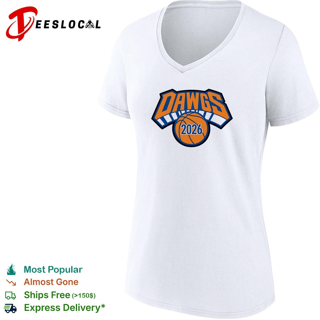 New York Knicks Dawgs 2026 basketball bold arch logo art shirt