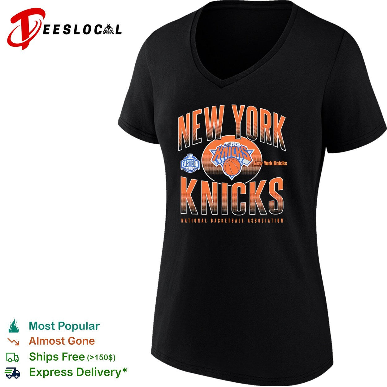 New York Knicks Eastern Conference National Basketball Association logo shirt