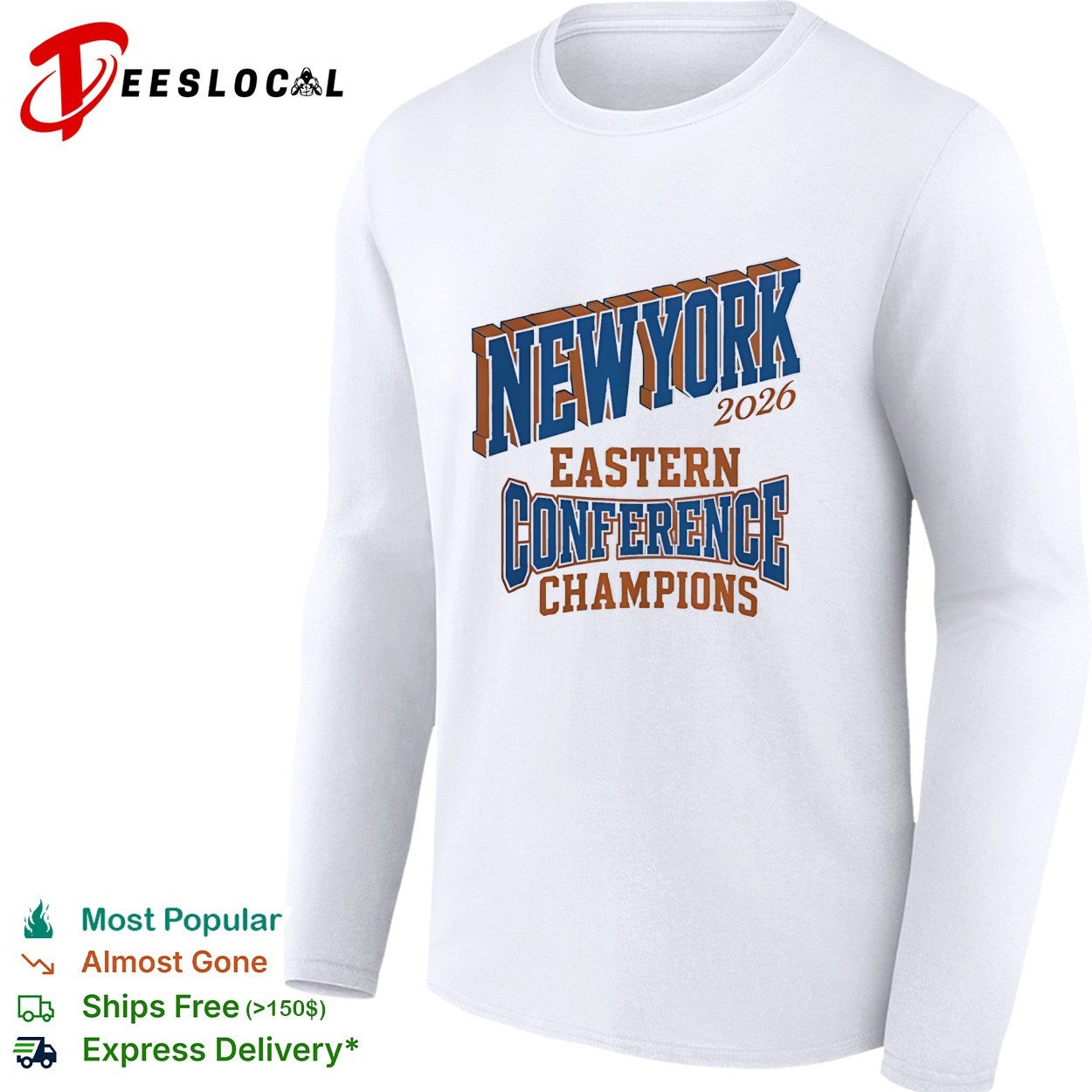 New York Knicks Eastern Conference champions 2026 vintage shirt