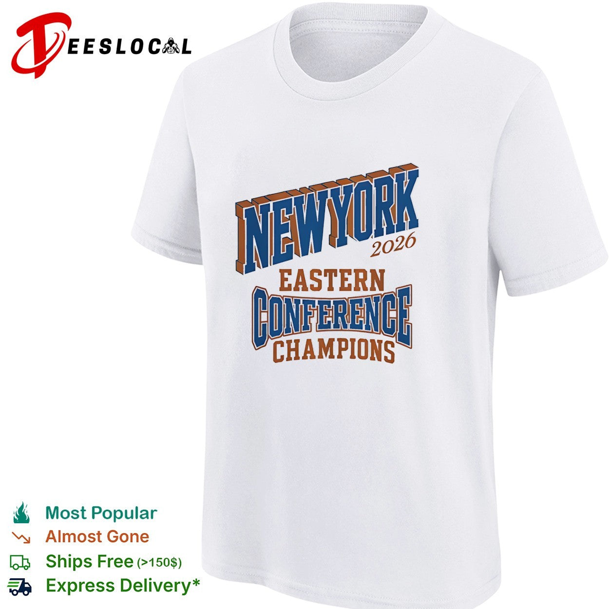 New York Knicks Eastern Conference champions 2026 vintage shirt