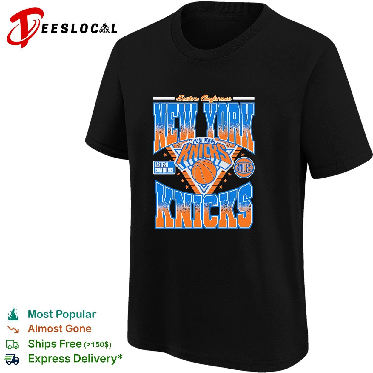 New York Knicks Eastern Conference logo basketball vintage shirt