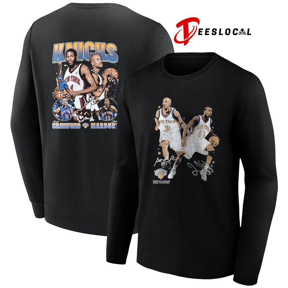 New York Knicks Jamal Crawford x Stephon Marbury signature graphic shirt