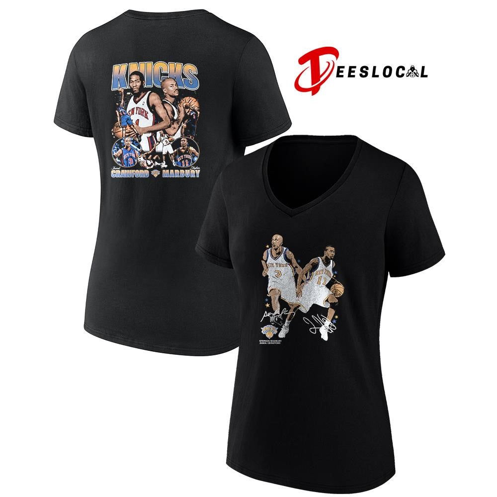 New York Knicks Jamal Crawford x Stephon Marbury signature graphic shirt