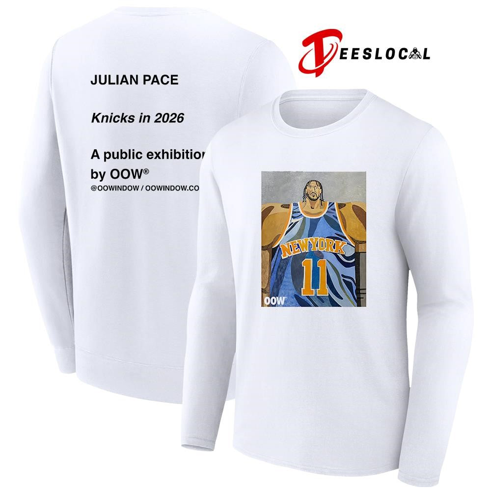 New York Knicks Julian Pace Knicks in 2026 a public exhibition art shirt