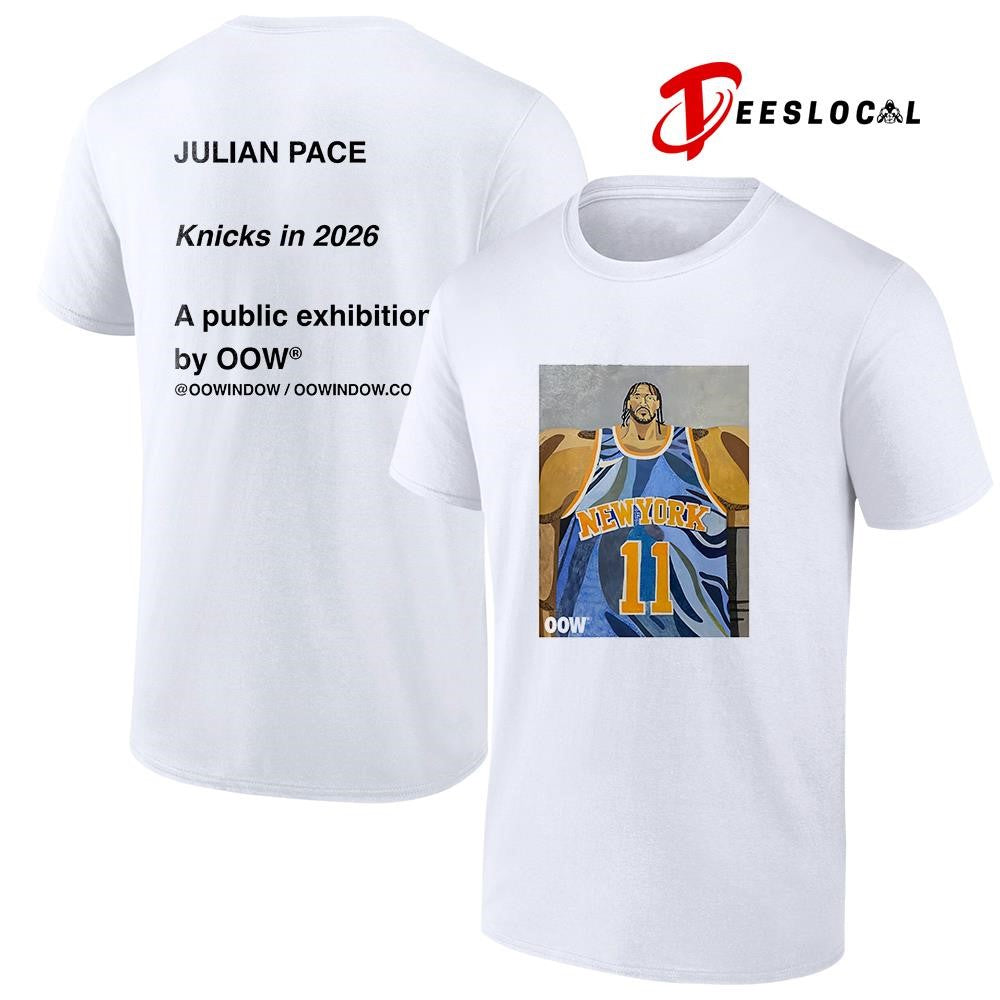 New York Knicks Julian Pace Knicks in 2026 a public exhibition art shirt