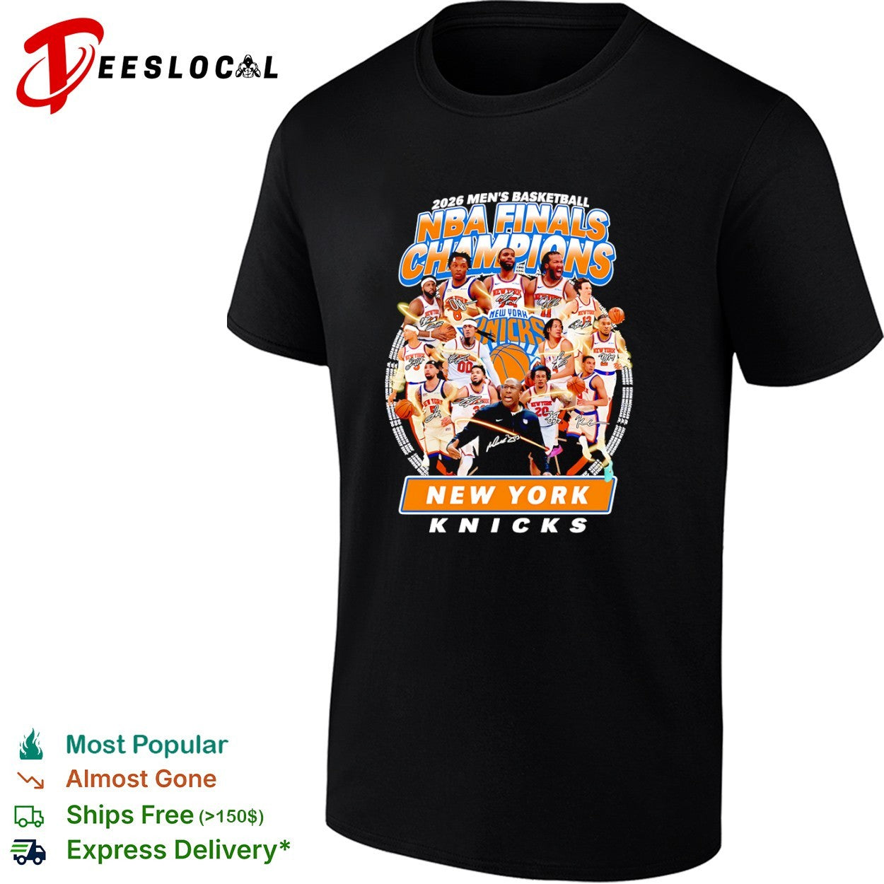 New York Knicks Men’s basketball 2026 NBA Finals shirt