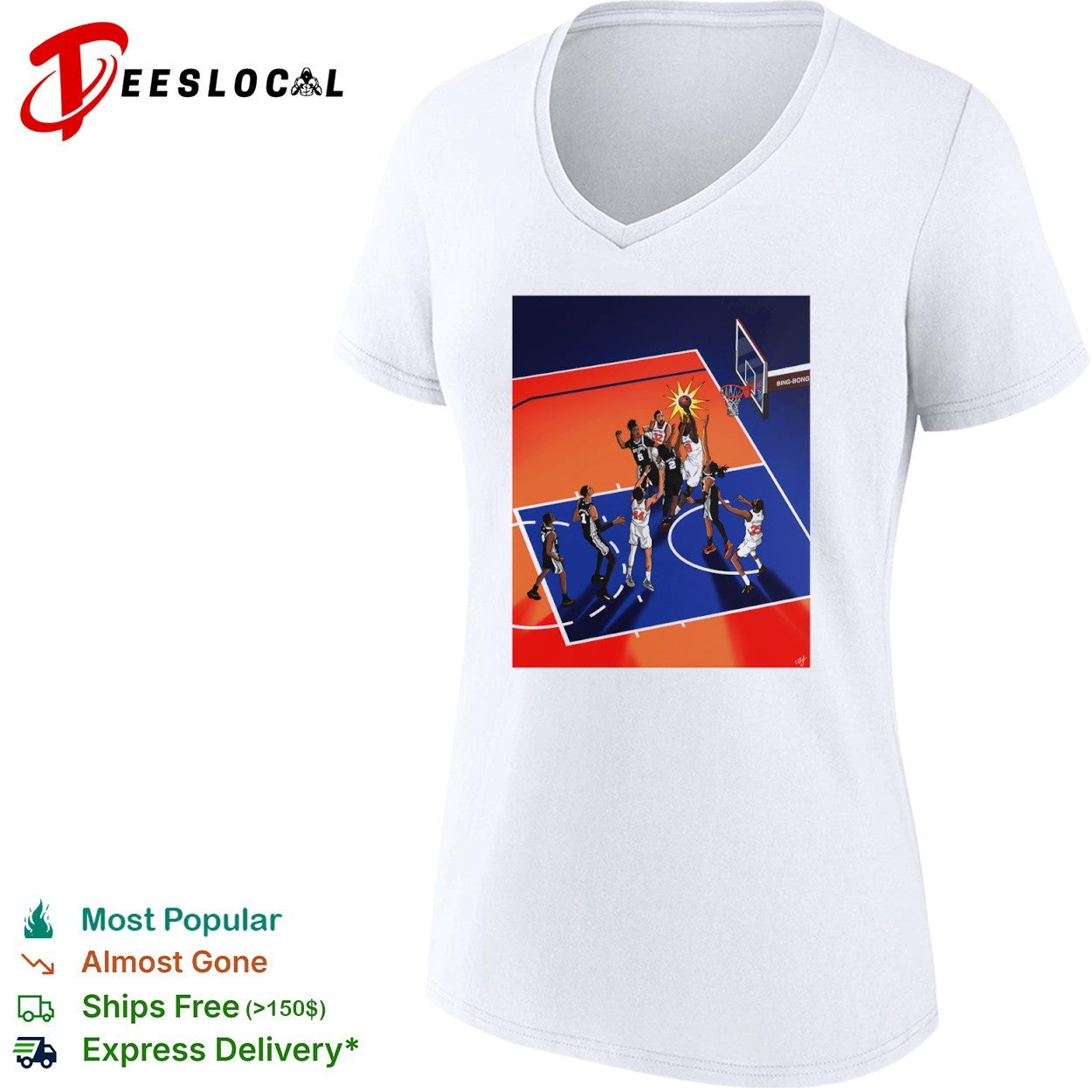 New York Knicks NBA Bing-Bong basketball shirt