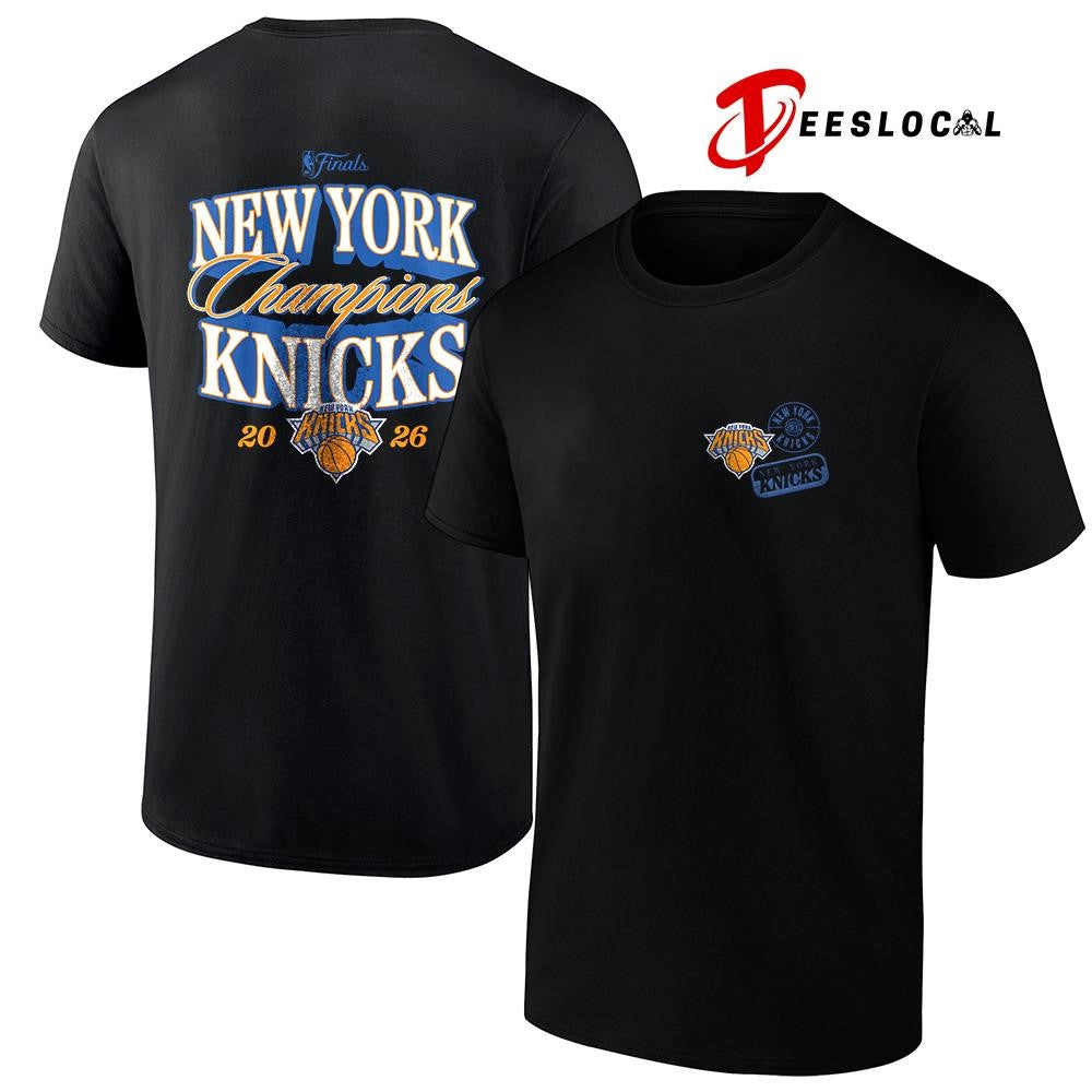 New York Knicks NBA Finals Champions legacy graphic shirt