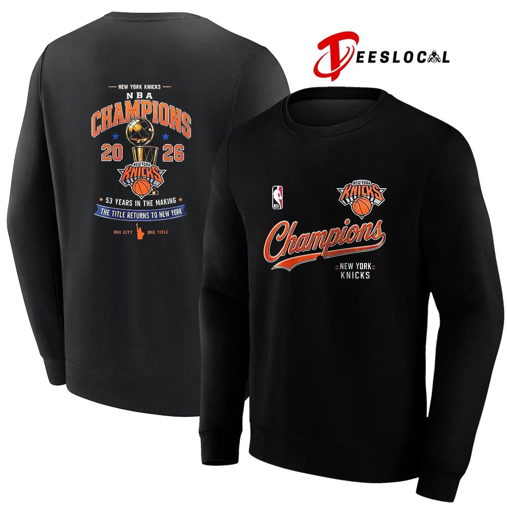 New York Knicks NBA Finals champions 53 years in the making the title returns to New York shirt