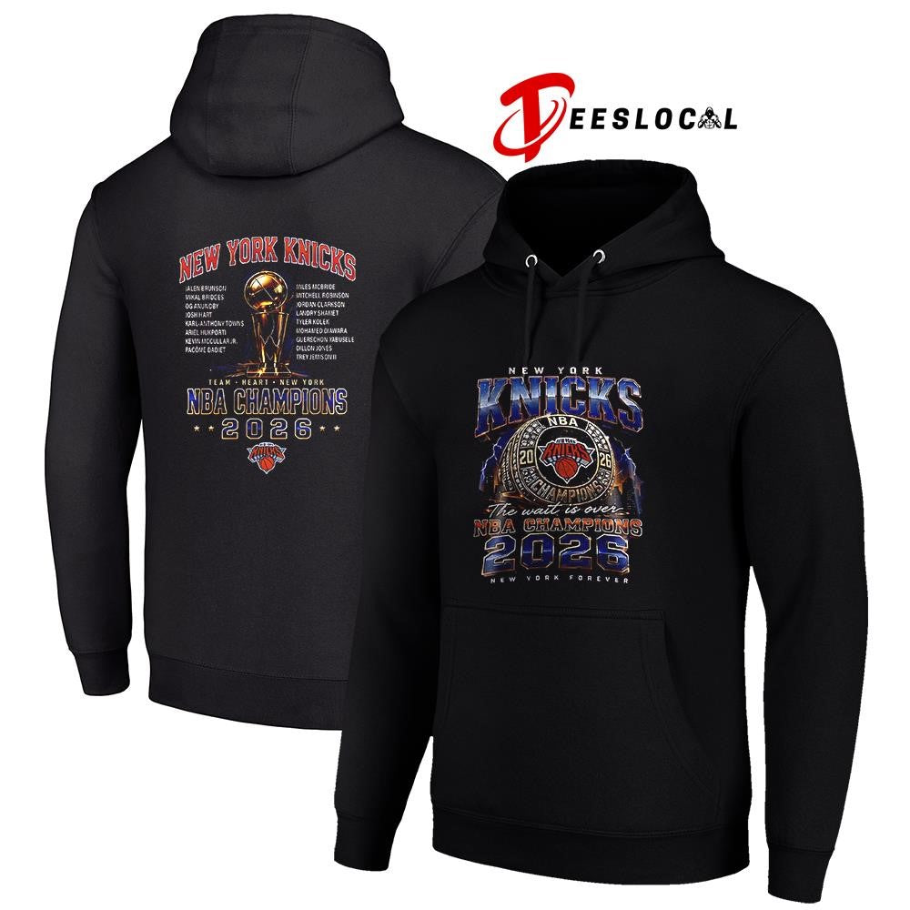 New York Knicks NBA Finals champions rings the wait is over graphic shirt