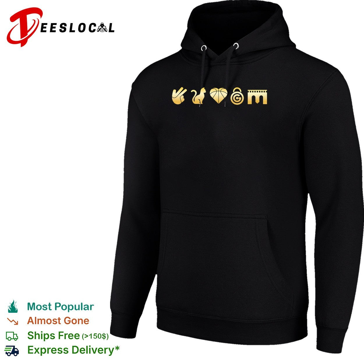 New York Knicks NBA Icons Symbolic Gold Shirt