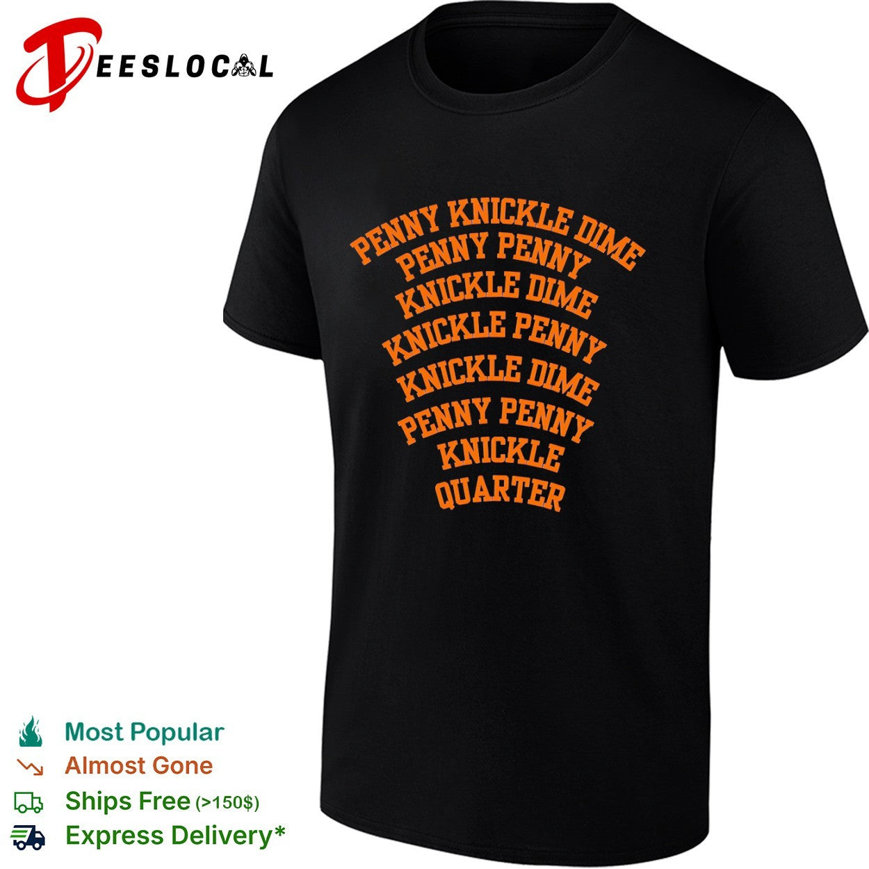 New York Knicks NBA Penny Knickle Dime Shirt
