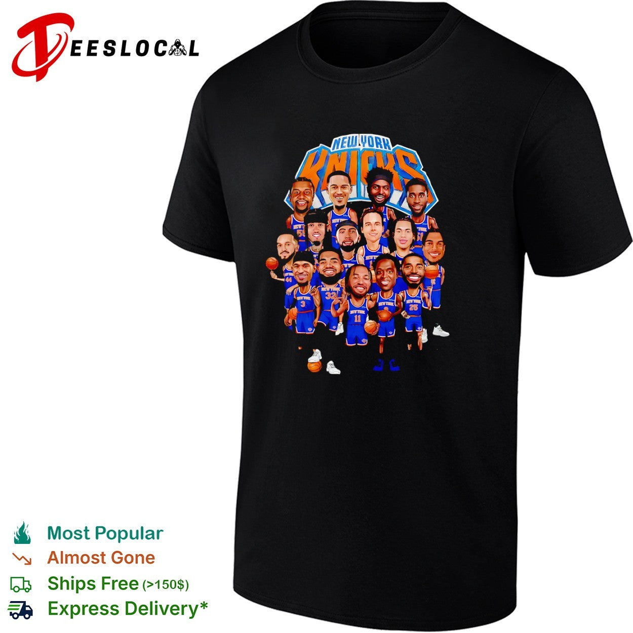 New York Knicks NBA Players Team shirt